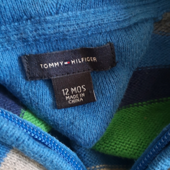 Tommy Hilfiger baby zip up hoodie - Picture 3 of 4
